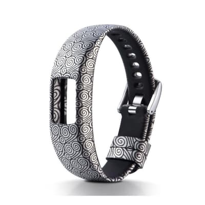 Persoonallinen vaihtoranneke Garmin Vivofit 4-kellolle - Mus