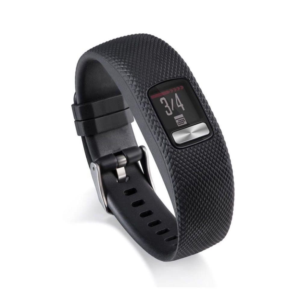 Garmin Vivofit 4 lozenge tekstur TPU silikone urrem - Sort