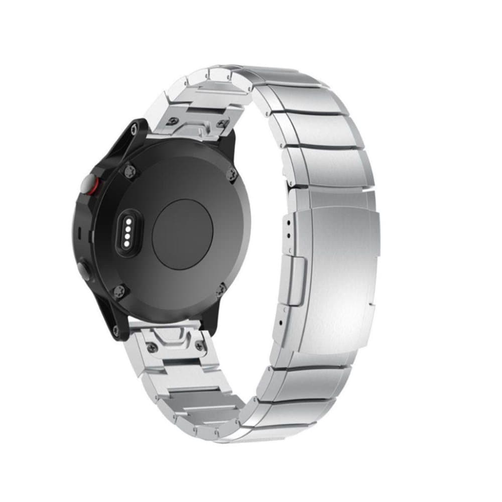 Garmin Fenix 5 urrem i stainless stål - Sølv