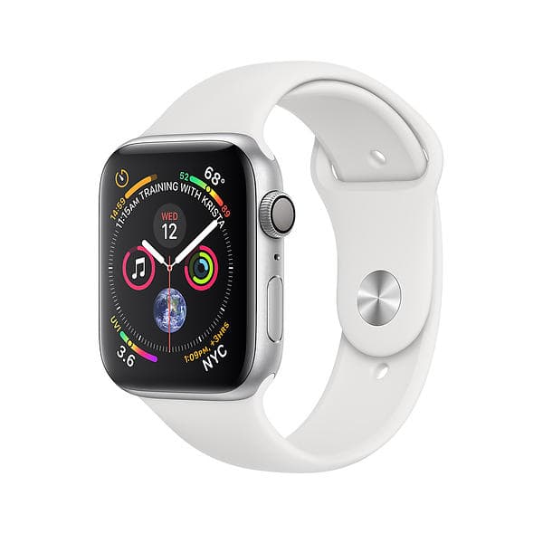 apple watch 4 silver stainless steel