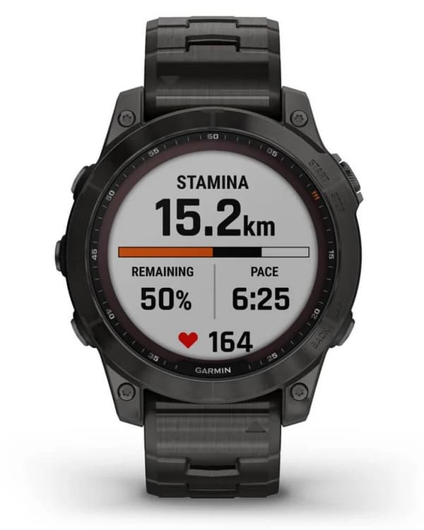 Garmin Fenix 7X Solar, grå