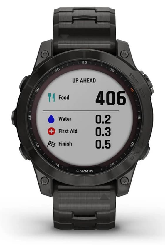 Garmin Fenix 7X Solar, grå