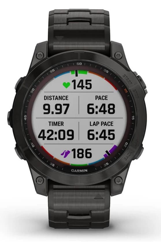 Garmin Fenix 7X Solar, grå
