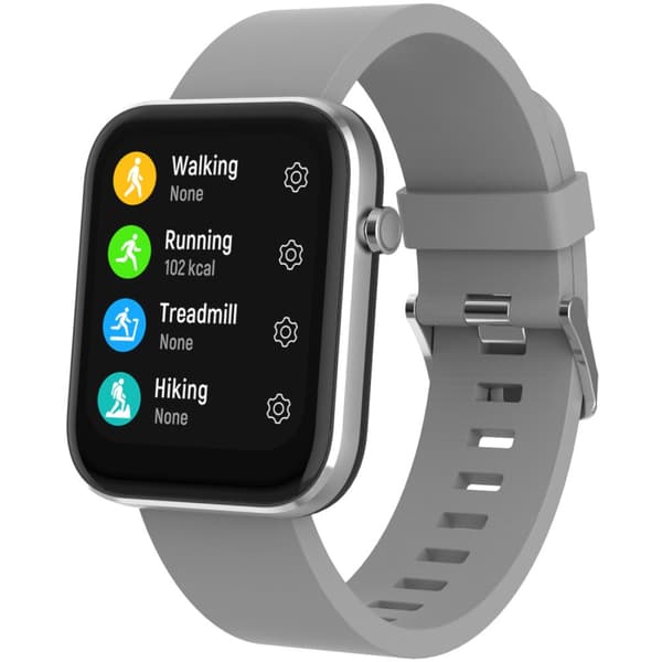 Denver SW-182GR Bluetooth smartwatch with heart rate sensor, blood pressure and blood oxygen monitor
