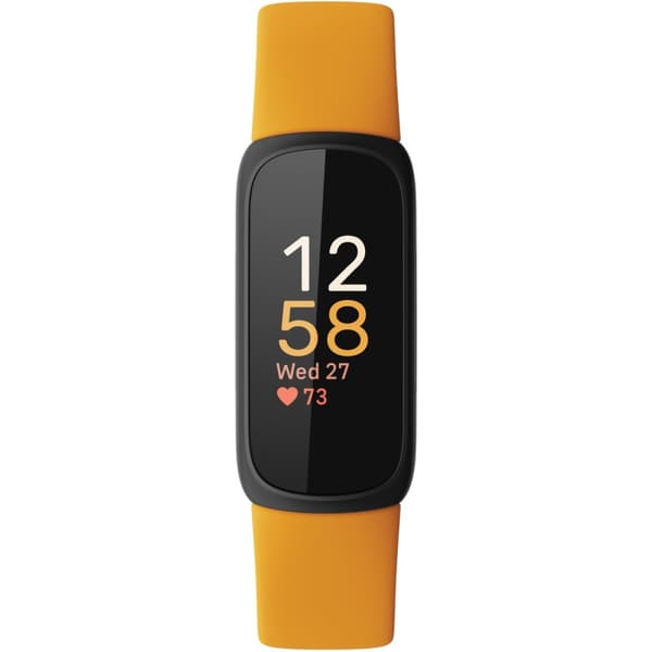 Fitbit Inspire 3, Black/Morning Glow