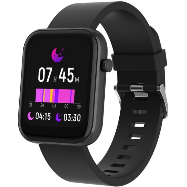 Denver SW-182B Bluetooth smartwatch with heart rate sensor, blood pressure and blood oxygen monitor