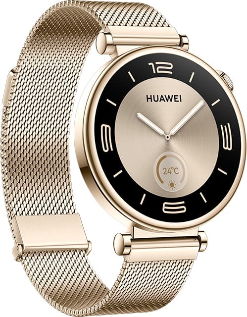 Huawei Watch GT4 Elegant - Smartklokke, 41 mm, gull