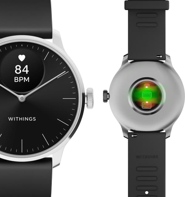 Withings Scanwatch Light -älykello, 37 mm, musta