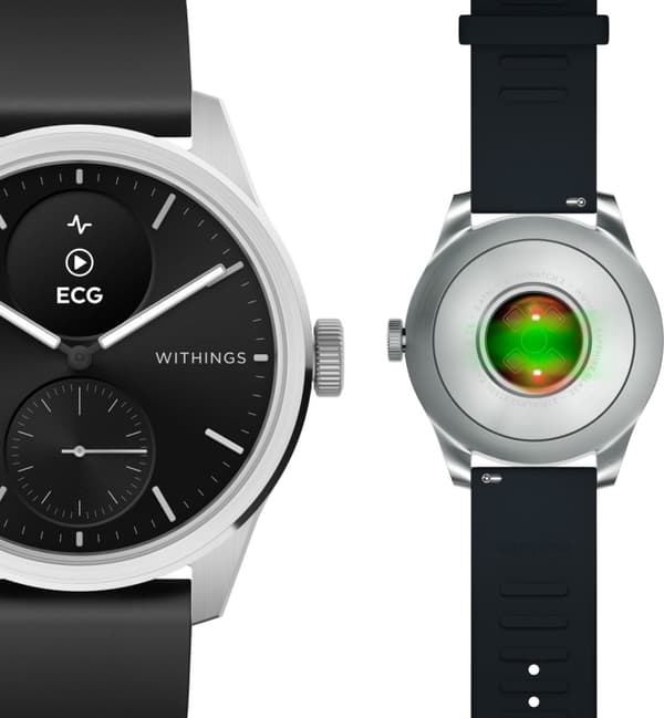 Withings Scanwatch 2 -älykello, 42 mm, musta