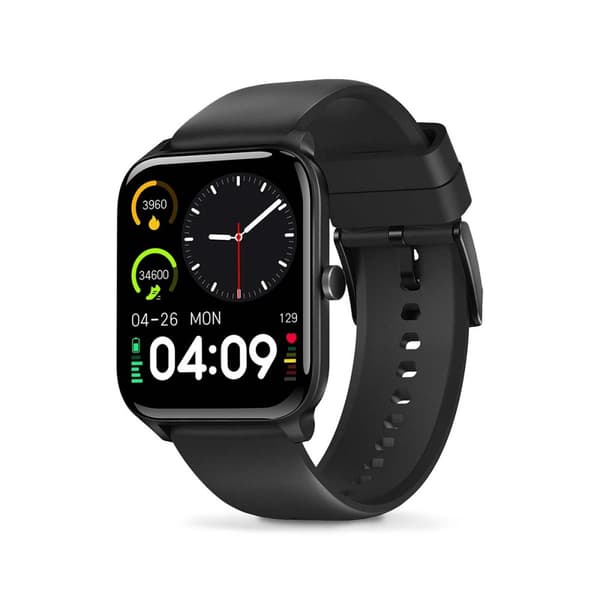 Nedis SmartLife Ur | 1.69 " | LCD | IP68 | Maksimal driftstid: 240 timer | Android™ / IOS | Sort