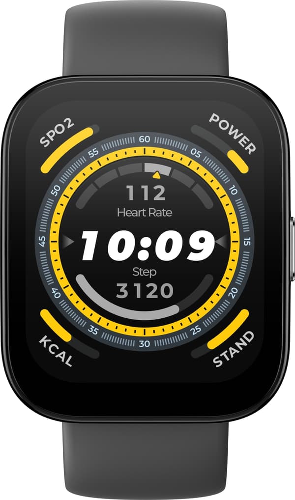 Amazfit Bip 5 smartklocka, 46 mm, svart