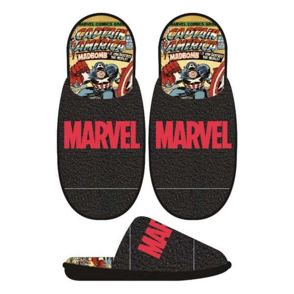 Hjemmesko Marvel Sort - 40-41