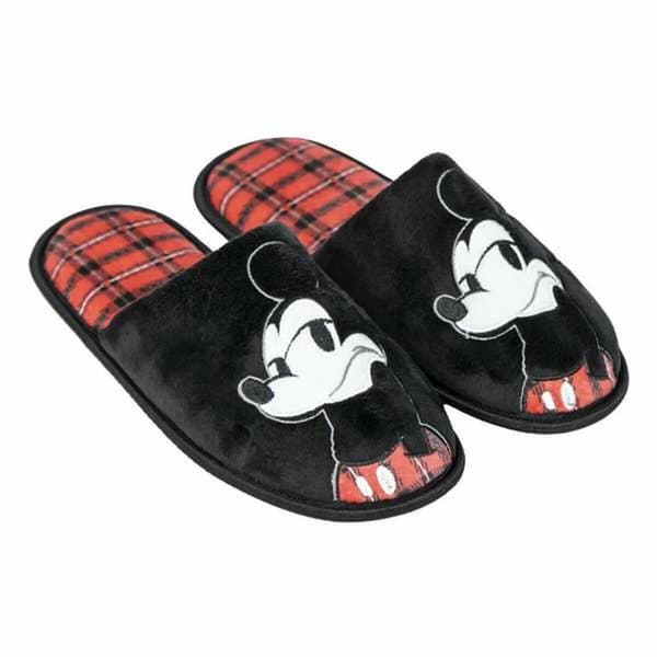 Hustofflor Mickey Mouse Svart - 40-41