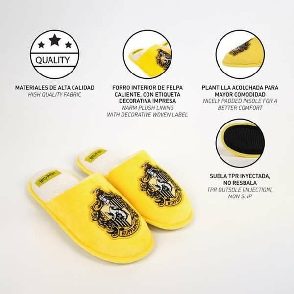 Hustofflor Harry Potter Hufflepuff  Gul - 44-45