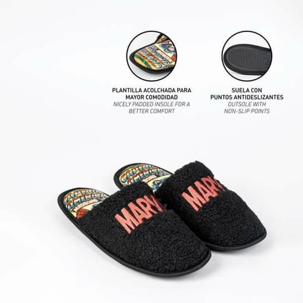 Hjemmesko Marvel Sort - 40-41