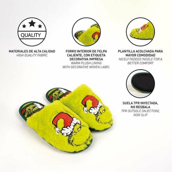 Hustofflor The Grinch Grön 40-41