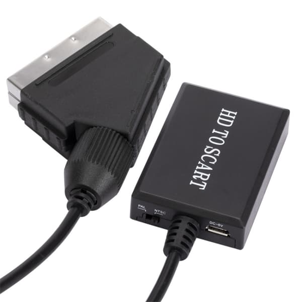 HDMI-Scart-muunnin - 1080p-muunnos ääni- ja videotuen kanssa