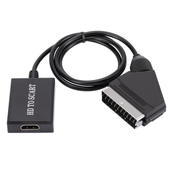 HDMI-Scart-muunnin - 1080p-muunnos ääni- ja videotuen kanssa