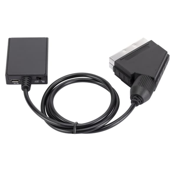 HDMI-Scart-muunnin - 1080p-muunnos ääni- ja videotuen kanssa