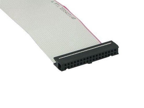 Bra anslutningar - Diskettkabel - IDC 34-stift (F) - IDC 34-stift (F) - 55 cm - Grå (5022-2)