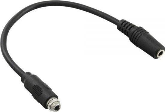 InLine - Lydadapter - Mini-Phone Stereo 3,5 mm (W) - til - Mini-Phone Stereo 3,5 mm (B) - 20 cm - Sort (99303I)