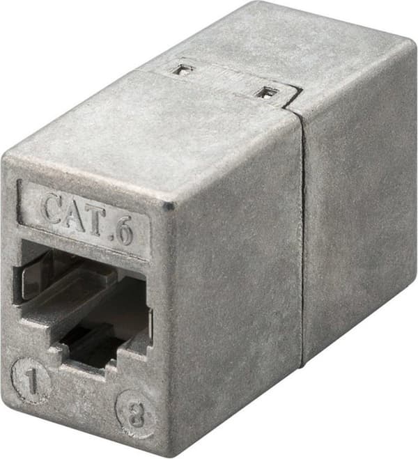 Goobay 93963 stik til kabler RJ-45 Sølv