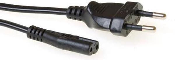 Advanced Cable Technology 230V tilslutningskabel Euro han - C7 hun
