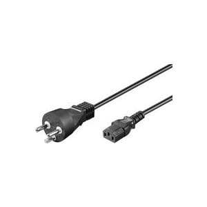 MicroConnect - Virtajohto - IEC 60320 C13 - 1,8 m - Musta - Tanska