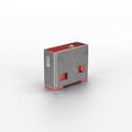 Miniatyrbild 3 av 4: Lindy USB-portblockerare - USB-portblockerare - rosa (pack med 10) (40460)