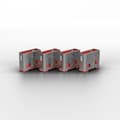 Miniatyrbild 2 av 4: Lindy USB-portblockerare - USB-portblockerare - rosa (pack med 10) (40460)