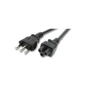 MicroConnect - strømkabel - IEC 60320 C5 til CEI 23-16/VII (M) - 1,8 m - sort