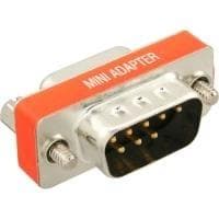 InLine® nulmodemadapter, 9-benet M/F, bulk (31437)