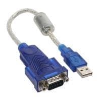 InLine® USB til seriel adapterkabel Premium, stik A til 9-benet Sub D stik (33304D)