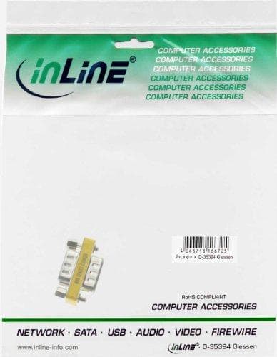 InLine 47714 Mini Gender Changer, 15-pin HD (VGA), han/hun