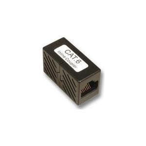 MicroConnect - Telefonkabel - RJ-10 (M) till RJ-10 (M) - 1 m - spolad - svart