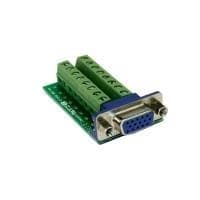 EXSYS EX-49020 kaapelisovitin VGA 16p vihreä – hopea (EX-49020)
