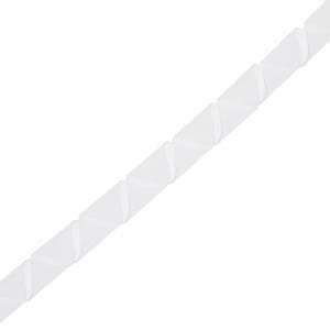 helos spiralkabelslang ø 9 - 65 mm, 10 m naturlig färg (kan kapas till), för buntning av kablar (129254)