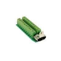 EXSYS EX-49065 Kabeladapter HDMI 20p Grön - Silver (EX-49065)