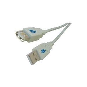 MicroConnect - USB-jatkokaapeli - USB (M) USB:hen (W) - 1 m