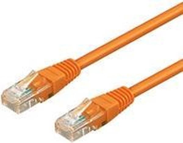 Wentronic CAT5E netværkskabel - RJ45 - Orange - 15 m