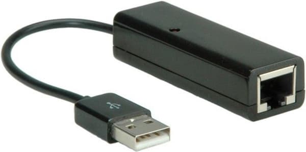 Värde USB 2.0 till Fast Ethernet-omvandlare Svart