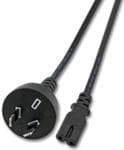 MicroConnect Nätsladd Notebook - Nätsladd - IEC 60320 C7 till Ström: 2-stift (Australien) (M) - 1,8 m - Svart - Australien