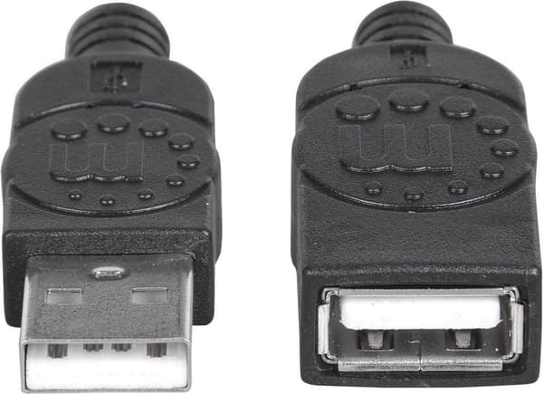 Manhattan USB 2.0 A hane till USB 2.0 A hona - 1,8 m