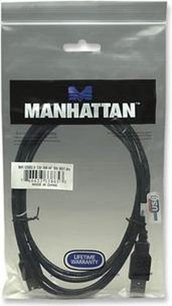 Manhattan USB 2.0 A hane till USB 2.0 A hona - 1,8 m