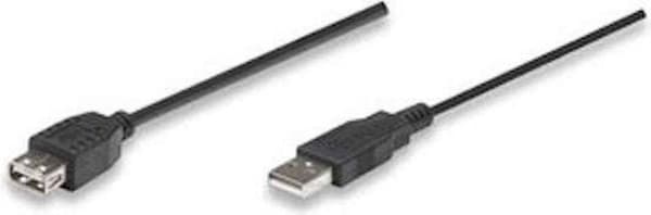 Manhattan USB 2.0 A hane till USB 2.0 A hona - 1,8 m