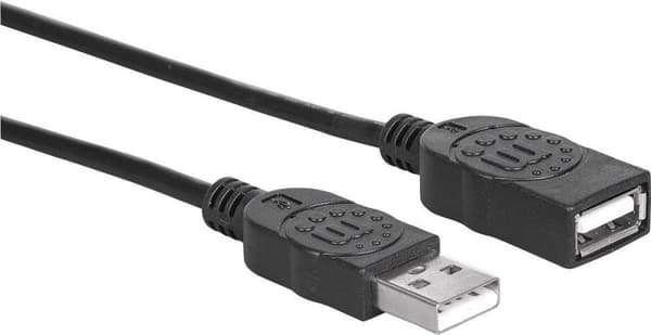 Manhattan USB 2.0 A hane till USB 2.0 A hona - 1,8 m