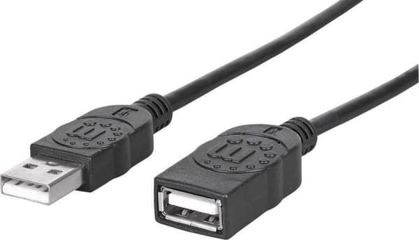 Manhattan USB 2.0 A hane till USB 2.0 A hona - 1,8 m