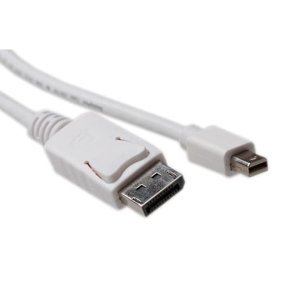 ACT AK3965 DisplayPort-kabel 2 m Mini DisplayPort Vit