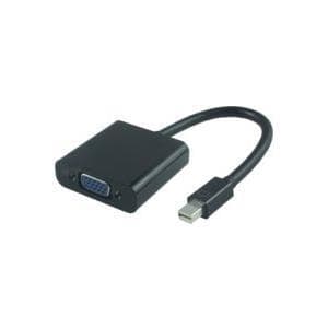 MicroConnect - Videomuunnin - DisplayPort - VGA - Musta