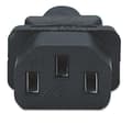 Miniatyrbillede 3 af 4: Manhattan - Strømledning - IEC 320 EN 60320 C13 (W) - CEE 7/7 (SCHUKO) (M) - 1,8 m - Sort (300148)